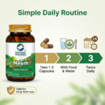 Neem 90 Capsules Bottle - Image 8