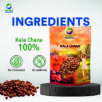 Organic Wellness Kala Chana - 450 grams - Image 2