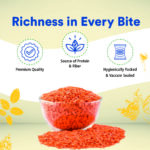 Organic Wellness Masoor Dal Split - 450 grams - Image 3