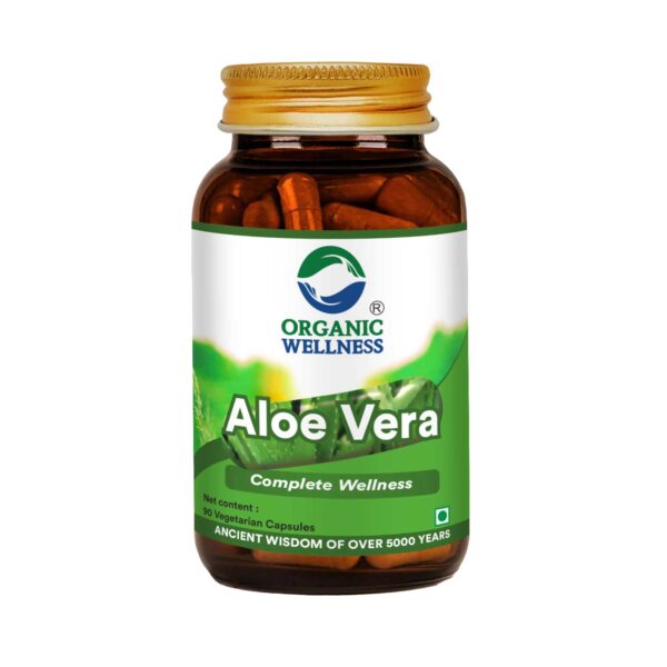 Aloe Vera 90 Capsules Helps Overall Wellness
