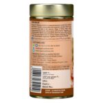 Organic Wellness Ayush Kwath 100 grams Tin Pack product packaging label displaying directions for use, daily dosage, storage guidelines, and certified manufacturer details