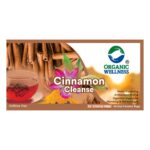 100% certified organic ingredients, whole herbs, and pure extracts in Organic Wellness Cinnamon Cleanse 25 Teabags
