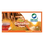 100% certified organic ingredients, whole herbs, and pure extracts in Organic Wellness Cinnamon Digest 25 Teabags