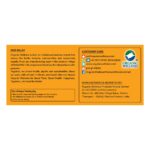 Nutritional facts, active plant compounds, and dietary supplement details of Organic Wellness Cinnamon Digest 25 Teabags