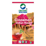 Organic Wellness Cinnamon Indian Rose 25 Teabags