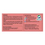 Nutritional facts, active plant compounds, and dietary supplement details of Organic Wellness Tulsi Green Tea + Saffron 25 Teabags