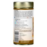 Organic Wellness Licorice Tea 100 gm Tin Pack product packaging label displaying directions for use, dosage recommendations, and health benefits