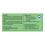 Nutritional facts, active plant compounds, and dietary supplement details of Organic Wellness The Original Tulsi 25 Teabags
