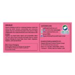 Nutritional facts, active plant compounds, and dietary supplement details of Organic Wellness Tulsi Indian Rose 25 Teabags