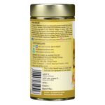 Organic Wellness Tulsi Lemon 100 grams Tin Pack product packaging label displaying directions for use, dosage recommendations, and health benefits