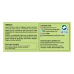 Nutritional facts, active plant compounds, and dietary supplement details of Organic Wellness Sweet Neem 25 Teabags