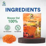 Organic Wellness Masoor Dal Split - 450 grams - Image 2