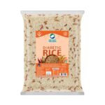 Organic Wellness Diabetic Rice II Gluten Free with High Fiber II Low Glycemic Index - 5kg