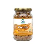 Organic Wellness Premium Seedless Green Raisins II Kismis - 150 Gram Bottle