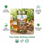 Organic Wellness Licorice Tea 100 gm Tin Pack - Image 4