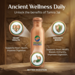 Organic Wellness Copper Bottle 900 Ml - Image 5