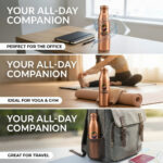 Organic Wellness Copper Bottle 900 Ml - Image 4