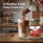 Organic Wellness Health Full On || Chocolate Nutrition Health Drink || For Physical Growth, Bone & Muscle Growth, Brain Health || 190 Gram Bottle - Image 6