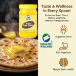 Organic Wellness Desi Bilona Cow Ghee 400 ml | Pure, Natural & Healthy | Handmade Desi Ghee - Image 2