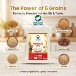 Organic Wellness Whole Wheat Multigrain Atta 5 KG Pack | High Protein | High Fiber | Low Gluten, & Diabetic Friendly - Image 4
