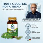 Moringa Essential Nutrition 90 N Veg Capsules | Sahjan | Drumstick Leaf Powder for Weight Loss - Image 3