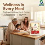 Organic Wellness Whole Wheat Multigrain Atta 5 KG Pack | High Protein | High Fiber | Low Gluten, & Diabetic Friendly - Image 3