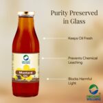 Organic Wellness Mustard Oil, 500 ml - Image 3