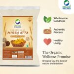 Organic Wellness Bundelkhand 5 kg Missa Atta II Missi Flour II High Protein | High Fiber | Low Gluten, & Diabetic Friendly | Chakki Atta - 5 KG Pack - Image 4