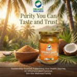 Organic Wellness Coconut Sugar 150 Gram Bottle - Image 3
