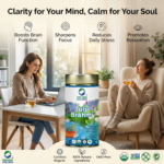 Organic Wellness Tulsi Brahmi 100 grams Tin Pack - Image 10