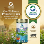 Organic Wellness Tulsi Brahmi 100 grams Tin Pack - Image 6