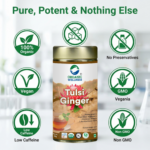 Organic Wellness Tulsi Ginger 100 grams Tin Pack - Image 7