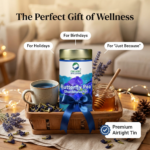 Organic Wellness 100% Natural Herbal Tea Butterfly Pea Flower Tea I Caffeine Free for Stress Relief I Memory Boosting Tea | Calming Tea, Brain Stimulant, Rich in Antioxidants (50 Gm) - Image 6