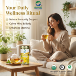Organic Wellness Tulsi Lemon 100 grams Tin Pack - Image 6