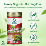 Organic Wellness Kadak Chai - CTC | Extra Strong Assam Tea | Black Tea | Kadak Chai Patti | Loose Tea - 100 gm Tin Pack - Image 7
