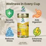 Organic Wellness Tulsi Lemon 100 grams Tin Pack - Image 7