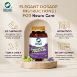 Organic Wellness Neuro Care || Nervous System Support || Brain Nerve Balance Supplement || (90 N Veg Capsules) - Image 4