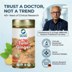 Organic Wellness Tulsi Ginger 100 grams Tin Pack - Image 9
