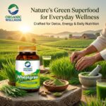 Wheat Grass 90 Capsules Bottle - Image 9