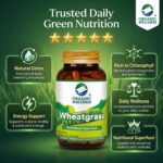 Wheat Grass 90 Capsules Bottle - Image 8