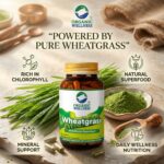 Wheat Grass 90 Capsules Bottle - Image 7