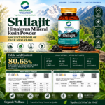 Organic Wellness Pure Himalayan Shilajit Capsules – Mineral Resin Powder for Energy & Stamina (60 Vegan Caps) - Image 2