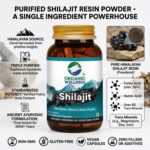 Organic Wellness Pure Himalayan Shilajit Capsules – Mineral Resin Powder for Energy & Stamina (60 Vegan Caps) - Image 4