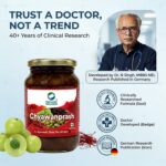 Daily health support and vitality benefits of Organic Wellness Chyawanprash 350 Gram bottle