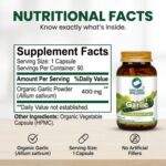 How Organic Wellness Garlic 90 Vegetarian Capsules integrates into a healthy daily wellness routine