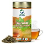 Organic Wellness Gurmaar Gymnema Sylvestre 100 grams Tin Pack product packaging front view showing authentic bottle / tin