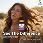 Daily health support and vitality benefits of Organic Wellness Healthy Hair 90 Vegetarian Capsules