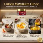 Key health benefits and wellness features of Organic Wellness Pure Kashmiri Saffron 1g