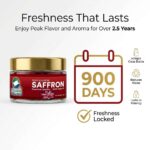 100% natural organic ingredients and herbal extracts in Organic Wellness Pure Kashmiri Saffron 1g