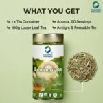 100% natural organic ingredients and herbal extracts in Organic Wellness Blossom Lemongrass 100 grams Tin Pack